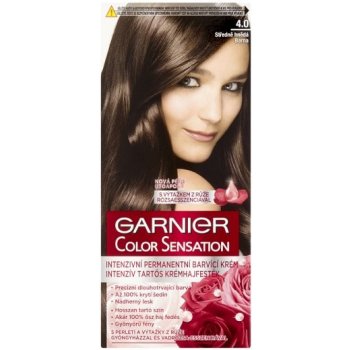 Garnier Color Sensation 4,0 středně hnědá