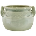 Kameninový květináč Brobacka Green Low 25x15 cm Strömshaga – Hledejceny.cz