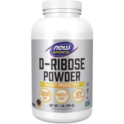 Now Foods D-Ribóza D-Ribose Pudr 454 g