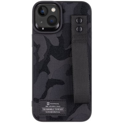 Pouzdro Tactical Camo Troop iPhone 14 Plus, černé