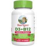 MaryRuth's D3 + B12 Gummies 60 Gumových bonbónů jahoda – Hledejceny.cz