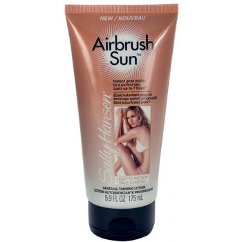 Sally Hansen Airbrush Sun samoopalovací krém na tělo a obličej odstín 02 Medum to Tan 175 ml