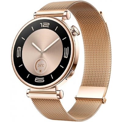 VSECHNONAMOBIL 93306 MILANESE Kovový řemínek pro Huawei Watch GT 5 41mm / GT 6 41mm ROSE GOLD – Hledejceny.cz