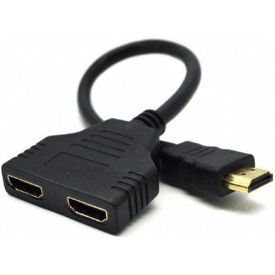 GEMBIRD Dat přepínač HDMI splitter, pasivní, kabel, 2 cesty – Zboží Živě