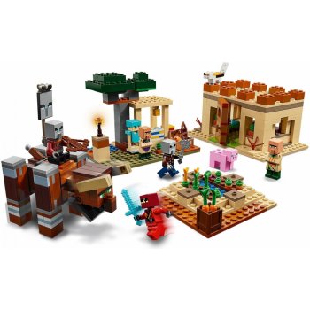 LEGO® Minecraft® 21160 Útok Illagerů