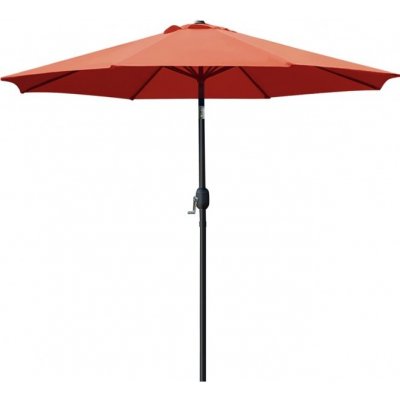 TS-Garden T-230C Polohovatelný zahradní slunečník s klikou 230 cm, cihlová – Hledejceny.cz