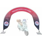 Vlajkový oblouk s potiskem – Hledejceny.cz