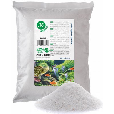 JK ANIMALS přírodní mramorový písek 2 kg – Zboží Dáma