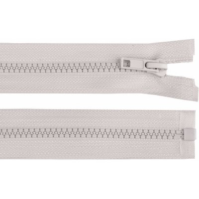 Kostěný zip No 5 délka 65 cm bundový, malé, 310 šedá světlá – Zboží Mobilmania