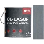 Hahn Color Olejová lazura 2,5 l Platinově šedá – Hledejceny.cz
