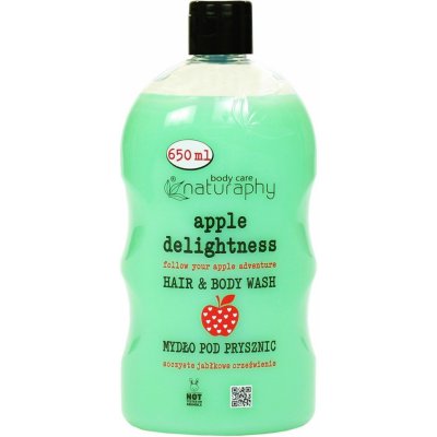 Blux sprchový gel a šampon 2v1 slastné jablko a aloe vera Naturaphy 650 ml – Zboží Mobilmania