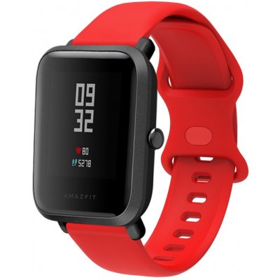 PROTEMIO BUTTERFLY Silikonový řemínek Xiaomi Amazfit GTS 2 / GTS 2e / GTS 2 Mini 20mm červený 35933 – Zbozi.Blesk.cz