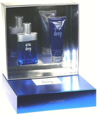 Davidoff Davidoff Cool Water Deep EDT 50 ml + sprchový gel 75 ml dárková sada