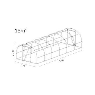 Lemar AW6 6 m x 3 m x 2,1 m – Zboží Dáma