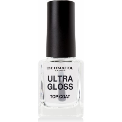 Dermacol Ultra Gloss Top Coat lak na nehty Pro vytvoření ultra lesku 11 ml – Zboží Dáma