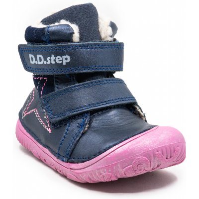 D.D.Step zimní W073-688B barefoot Royal Blue hvězdička modrá – Zbozi.Blesk.cz