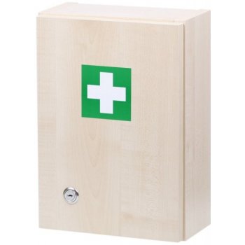 Štěpař Nástěnná lékárnička dřevěná pro 5 osob