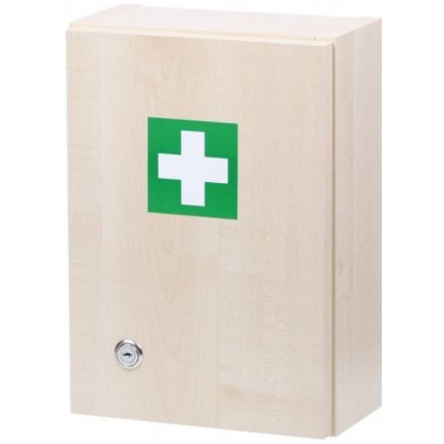 Štěpař Nástěnná lékárnička dřevěná malá prázdná – Zboží Mobilmania