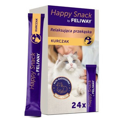 FELIWAY Happy Snack Chicken 24x15 g – Hledejceny.cz