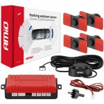 AMiO Sada parkovací asistent Bzučák 4 senzory černá vnitřní 16,5mm | Zboží Auto