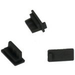Záslepka pro konektor USB, barva černá - 10 ks balení | Zboží Auto