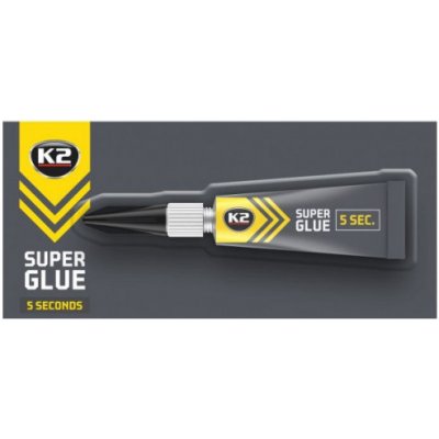 K2 SEKUNDOVÉ LEPIDLO SUPER GLUE 3g – Zboží Mobilmania