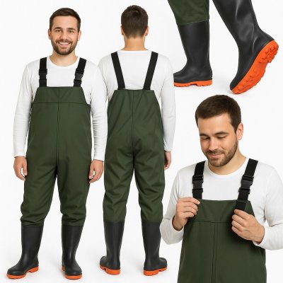 Iso Trade Malatec Rybářské broďáky černé – Zboží Mobilmania