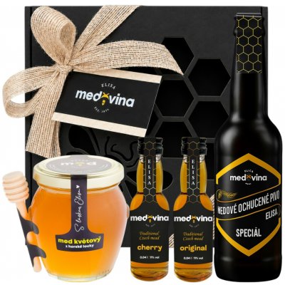 Elisa Medový výběr – pivo, medovina, med v dárkové sadě – Sleviste.cz