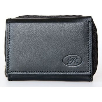 Malá kapesní peněženka s kapsičkou na mince na zip bez značek a nápisů