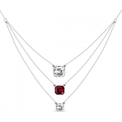 Spark červený se Swarovski Elements Imperial Trio NK3ROLO4480CSC Scarlet – Zboží Mobilmania