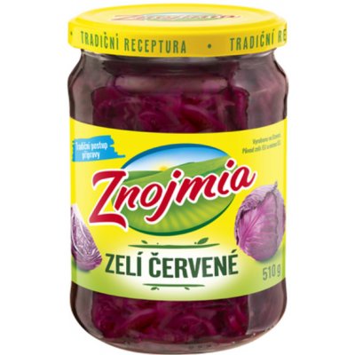 Znojmia Zelí červené 510 g – Zboží Mobilmania