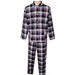 Foltýn pánské pyžamo flanelové PF25 vínová kostka – Hledejceny.cz
