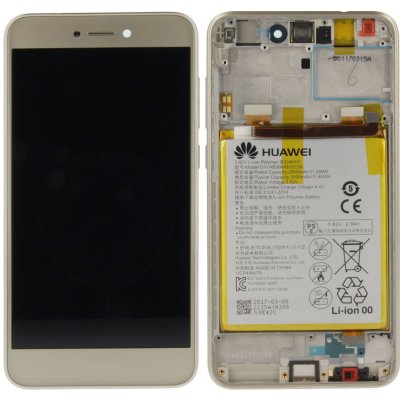 LCD Displej + Dotykové sklo + Rám Huawei P8 Lite