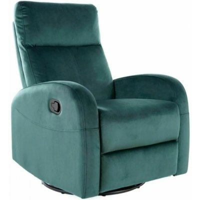 Signal Polohovací houpací OLIMP Velvet zelené – Zboží Dáma