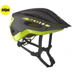 Scott Fuga Plus Rev Mips Dark Gray/Radium yellow 2020