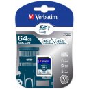 paměťová karta Verbatim Pro U3 SDXC 64 GB 47022