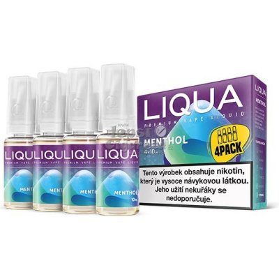 Ritchy Liqua Elements 4Pack Mentol 4 x 10 ml 12 mg – Zboží Mobilmania