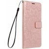 Pouzdro a kryt na mobilní telefon Samsung Coolcase Mezzo Samsung Galaxy S22 Mandala rose gold