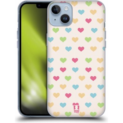 Pouzdro Head Case Apple iPhone 14 Plus SRDÍČKA BAREVNÁ – Zboží Mobilmania