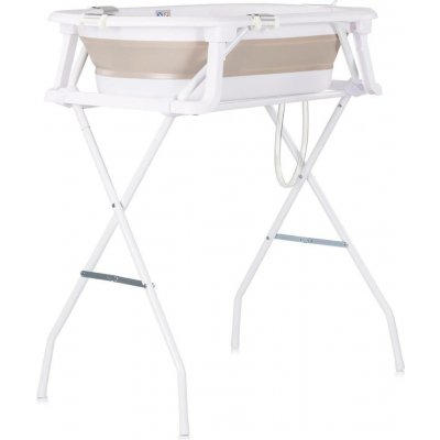 CHIPOLINO Vanička s podložkou a stojanem Malibu Beige – Zboží Mobilmania