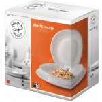 Bormioli Rocco sada talířů White Moon 18 ks – Zboží Dáma