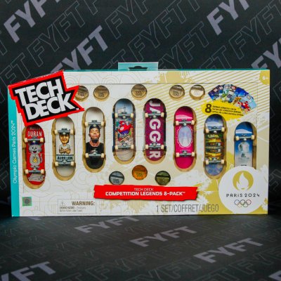 TechDeck Fingerboard Competition Legends 8-pack Paris 2024 edition – Zboží Dáma