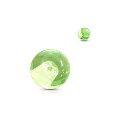 Šperky4U náhradní kulička zelená ND001G-1203 – Zboží Dáma