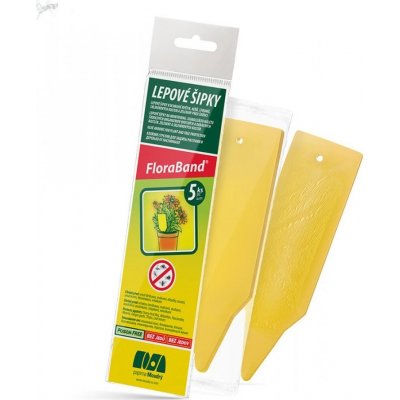 AgroBio PM Lepové šipky žluté FloraBand 5 ks – Zboží Dáma