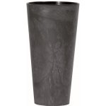 Prosperplast Květináč TUBUS SLIM BETON EFFECT antracit 30 cm – Sleviste.cz
