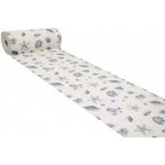 Nej-koberce softy-tex 820 krémová/modrá mušle metráž 65 cm – Zboží Dáma