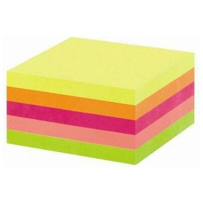 Protos Kostka barevná lepená 84x84x35 FLUO – Hledejceny.cz