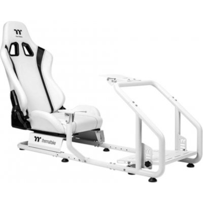 THERMALTAKE Závodní kokpit GR300 Racing Simulator Cockpit, Bílá – Zboží Živě