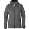 Dámská mikina Fjällräven Outdoorová mikina Övik Fleece Hoodie W Dark Grey