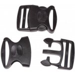 Prima-obchod Spona trojzubec s pojistkou průvlek 5cm, barva Černá – Zboží Mobilmania